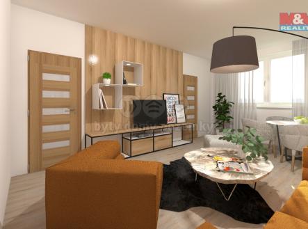 174763846836_3,5x5,5,obdélník, okno, oranžová, hnědá_645356.jpg | Prodej bytu, 1+1, 35 m²