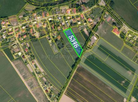 celá výměra pozemku.jpg | Prodej - pozemek pro bydlení, 5 346 m²
