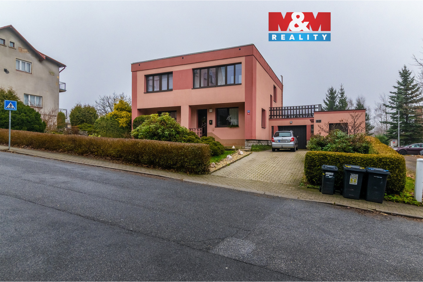 Dům, pohled s čela 