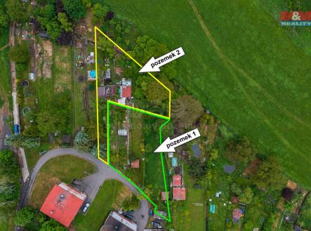 Pohled na pozemek | Prodej - pozemek pro bydlení, 2 613 m²