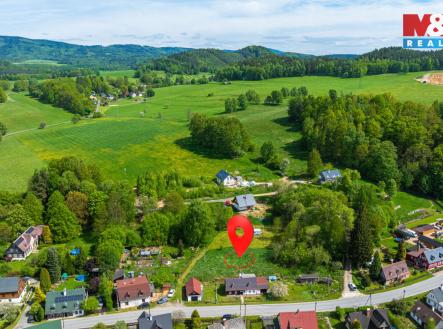 Pohled na pozemek | Prodej - pozemek pro bydlení, 882 m²