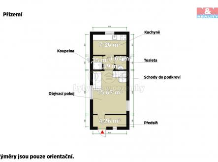 Půdorys.jpg | Prodej - chata/rekreační objekt, 52 m²