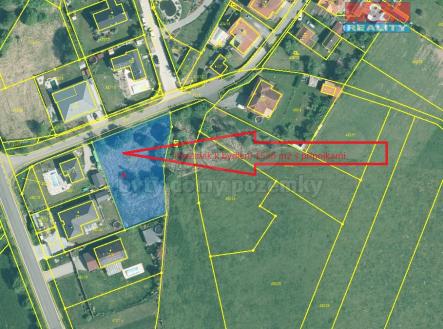 Výstřižek Semice1.jpg | Prodej - pozemek pro bydlení, 1 536 m²