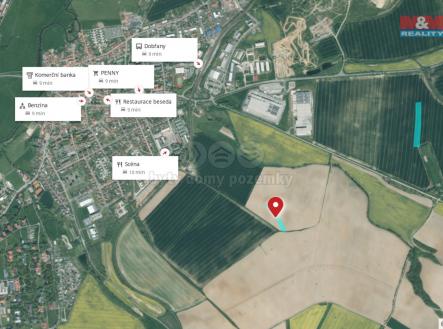 Mapa_okoli.jpeg | Prodej - pozemek, zemědělská půda, 19 549 m²