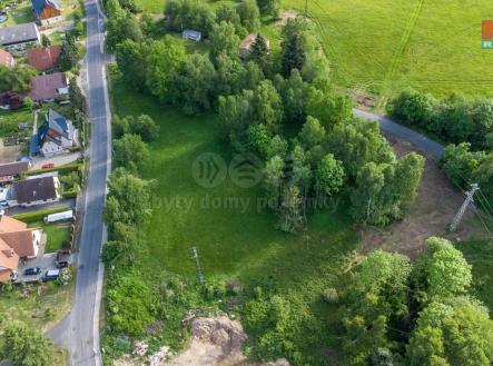 pohled na pozemek | Prodej - pozemek pro bydlení, 6 943 m²