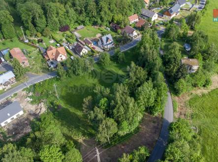 pohled na pozemek | Prodej - pozemek pro bydlení, 6 943 m²