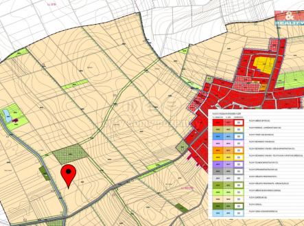 územní plány (22).jpg | Prodej - pozemek, zemědělská půda, 5 889 m²