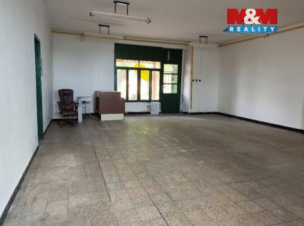 Hlavní místnost 2 | Pronájem - obchodní prostor, 100 m²