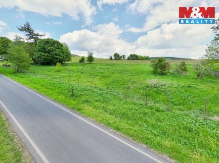 příjezd k pozemku | Prodej - pozemek pro bydlení, 2 061 m²