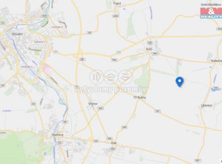 Mapa_okoli_2025_05_28_22_04.jpeg | Prodej - pozemek, zemědělská půda, 3 668 m²