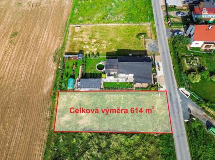 vymera.jpg | Prodej - pozemek pro bydlení, 614 m²