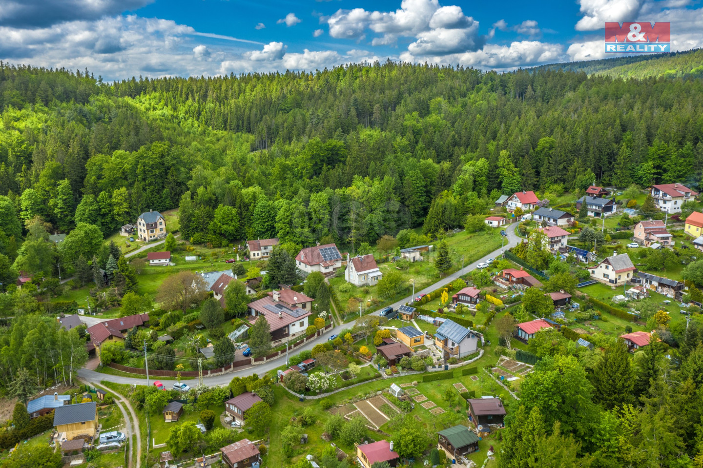 Pohled z dronu