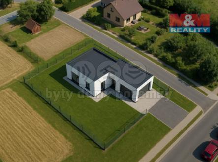 Orientační vizualizace možné stavby | Prodej - pozemek pro bydlení, 700 m²