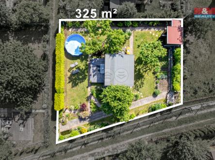 Výměra zahrady | Prodej - pozemek, zahrada, 325 m²