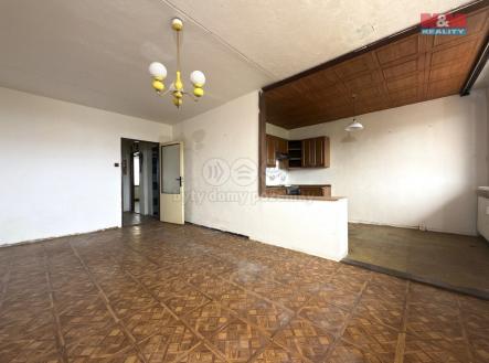 Obývací pokoj + KK | Prodej bytu, 3+1, 68 m²