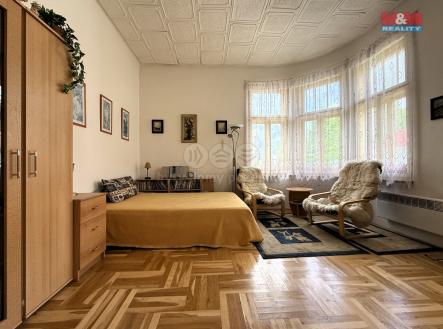 obývací část a ložnice | Prodej bytu, 1+1, 33 m²