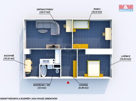 a20.jpg | Prodej bytu, 3+1, 72 m²