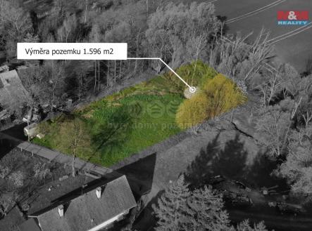 Pohled na pozemek | Prodej - pozemek pro bydlení, 1 596 m²