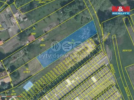 mapa 3.jpg | Prodej - pozemek, zahrada, 865 m²