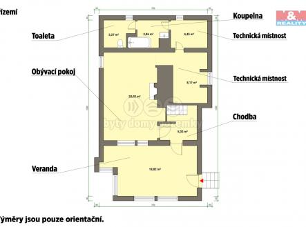 půdorys.jpg | Prodej - chata/rekreační objekt, 100 m²