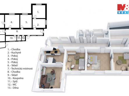 půdorys_.jpg | Prodej - dům/vila, 133 m²