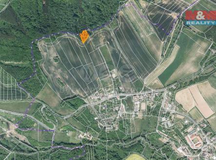 mapka | Prodej - pozemek, trvalý travní porost, 1 683 m²
