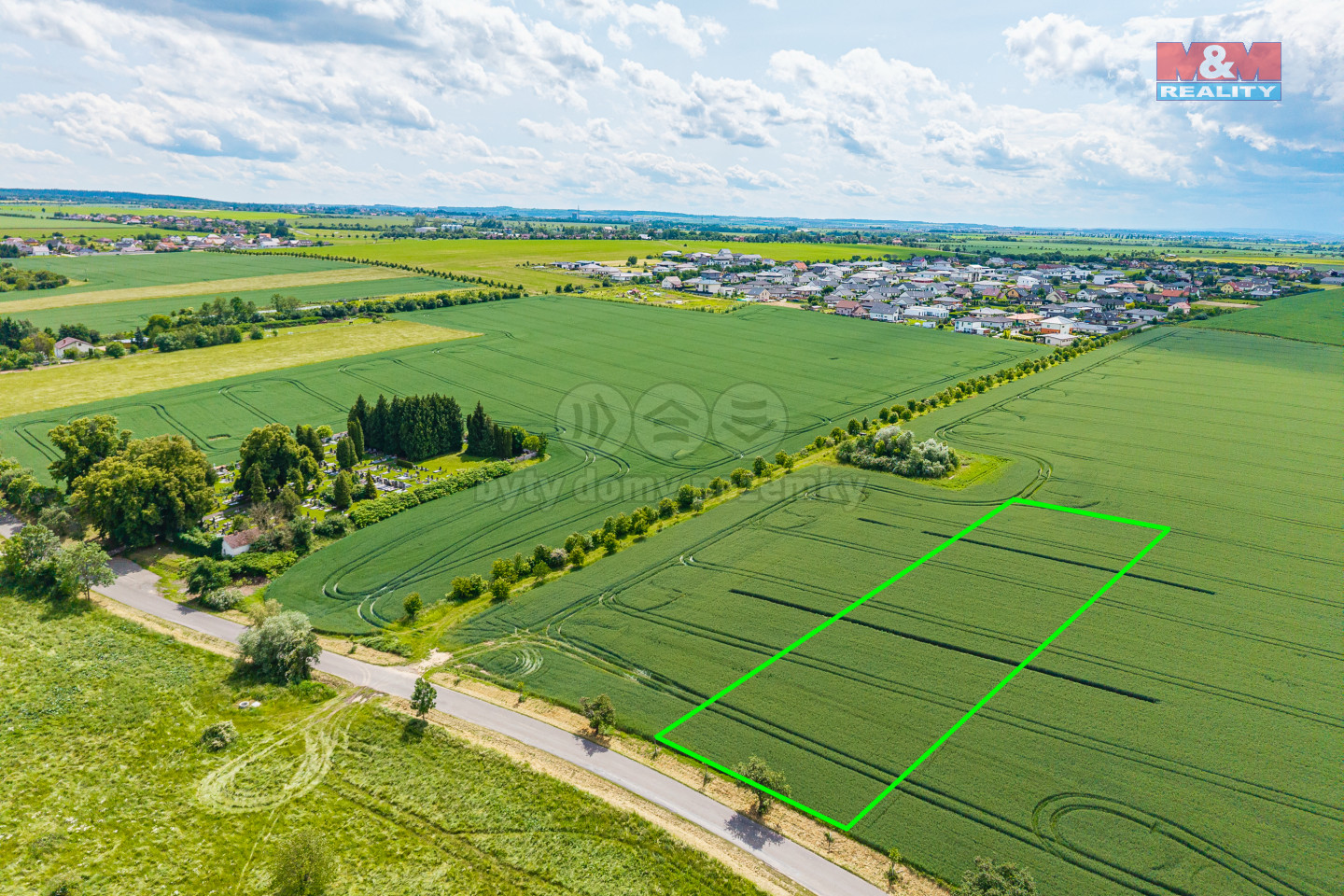 Prodej pole, 6094 m², Sluštice