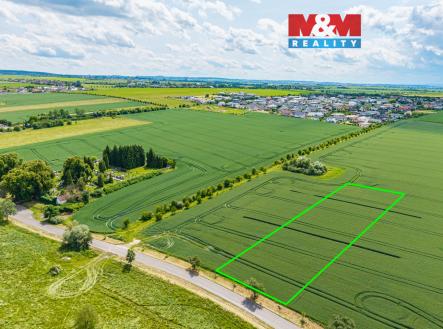 Prodej pole, 6094 m², Sluštice | Prodej - pozemek, zemědělská půda, 6 094 m²