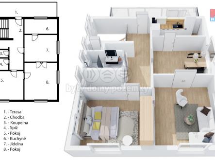 Půdorys.Bukovka.patro.jpg | Prodej - dům/vila, 187 m²