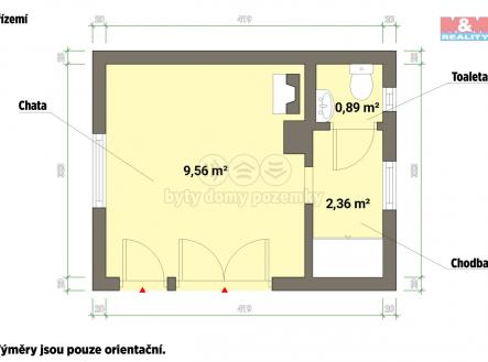 půdorys_4.jpg | Prodej - chata/rekreační objekt, 17 m²