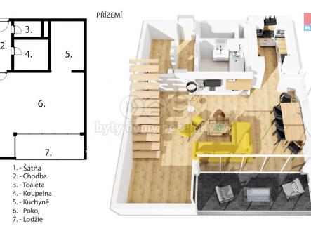 Půdorys.přízemí.4+kk.Chrudim.jpg | Prodej bytu, 4+kk, 102 m²