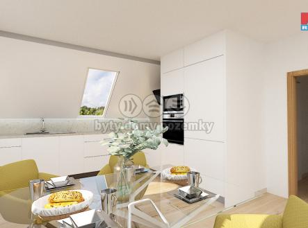 Kuchyň.jpg | Prodej bytu, 1+kk, 40 m²