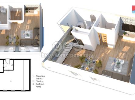 půdorys.jpg | Prodej bytu, 1+kk, 40 m²