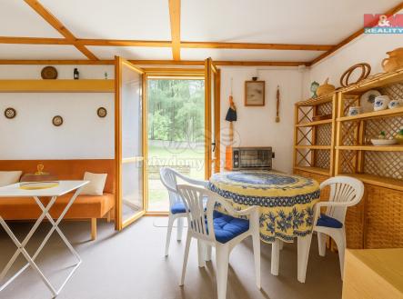 Obývák AI.jpg | Prodej - chata/rekreační objekt, 35 m²