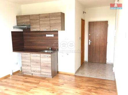 kuchyně+obývací pokoj | Prodej bytu, 1+kk, 20 m²