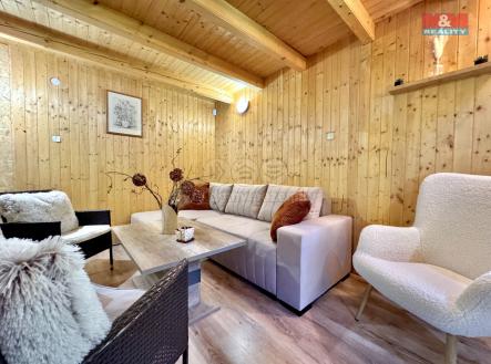 Obývací pokoj | Prodej - chata/rekreační objekt, 50 m²