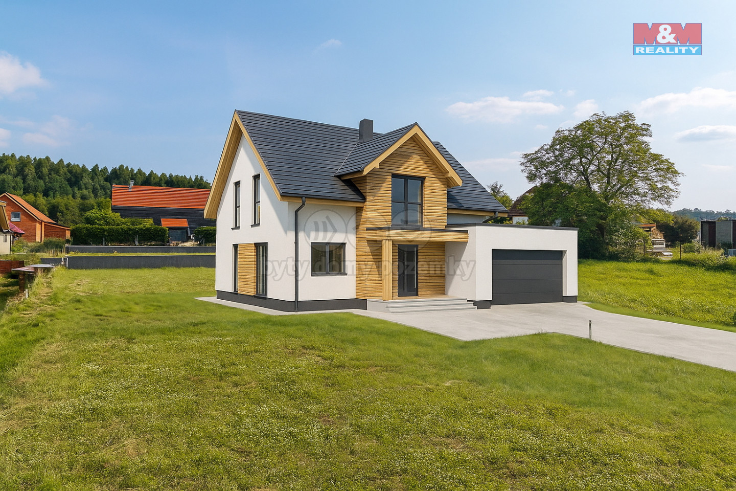 Prodej pozemku k bydlení, 1987 m², Kunice