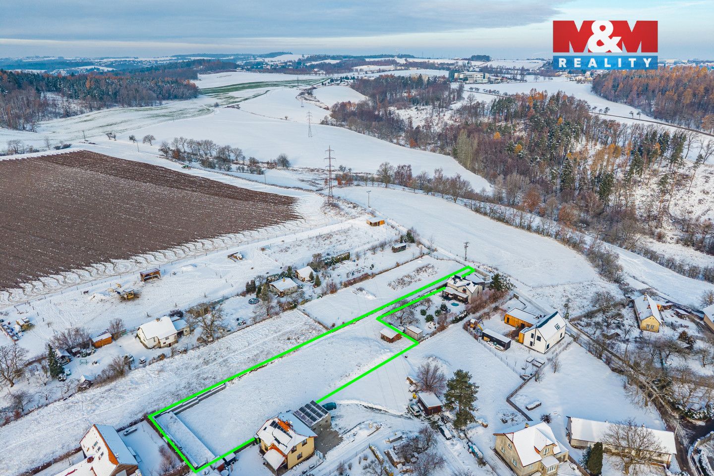 Prodej pozemku k bydlení, 1987 m², Kunice