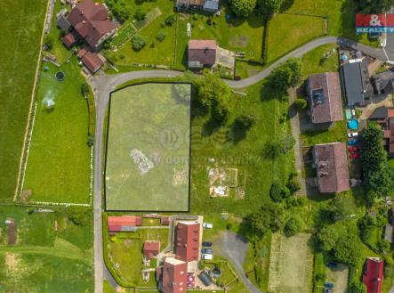 Pohled na pozemek | Prodej - pozemek pro bydlení, 2 078 m²