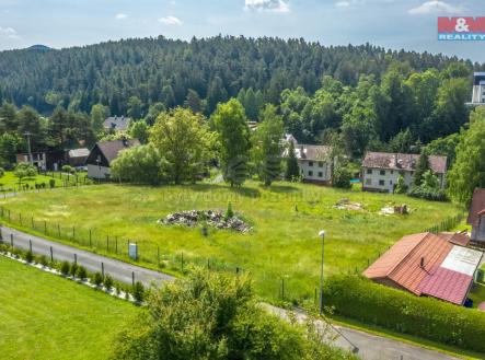 Pohled na pozemek | Prodej - pozemek pro bydlení, 2 028 m²