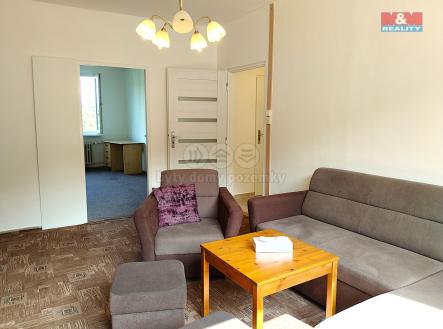 Obývací pokoj | Pronájem bytu, 3+1, 67 m²