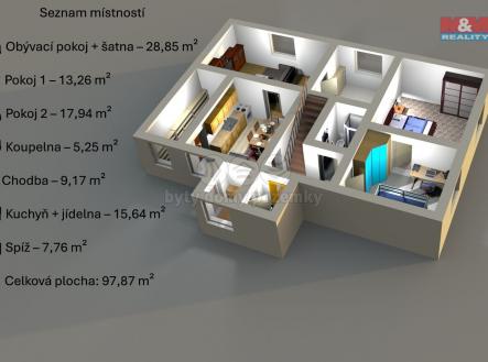 pů 3D.jpg | Prodej - dům/vila, 120 m²