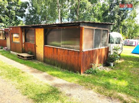 karavan s přístavbou | Prodej - chata/rekreační objekt, 40 m²
