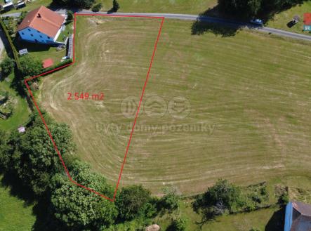 Vymezení hranic pozemku | Prodej - pozemek pro bydlení, 2 545 m²