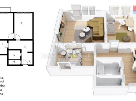 půdorys____.jpg | Pronájem bytu, 3+kk, 67 m²