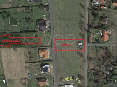 Výstřižek.jpg | Pronájem - pozemek, trvalý travní porost, 1 205 m²