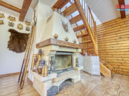 Obývací prostor | Prodej - chata/rekreační objekt, 122 m²
