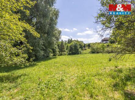pohled na pozemek | Prodej - pozemek pro bydlení, 977 m²