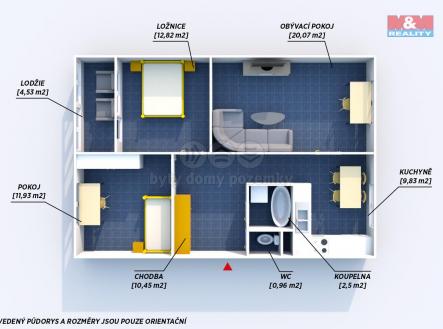 a23.jpg | Prodej bytu, 3+1, 69 m²