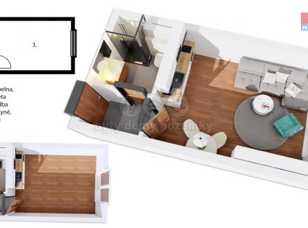 půdorys_1C.jpg | Prodej bytu, 1+kk, 23 m²